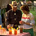 Couple Drinking Iced Tea